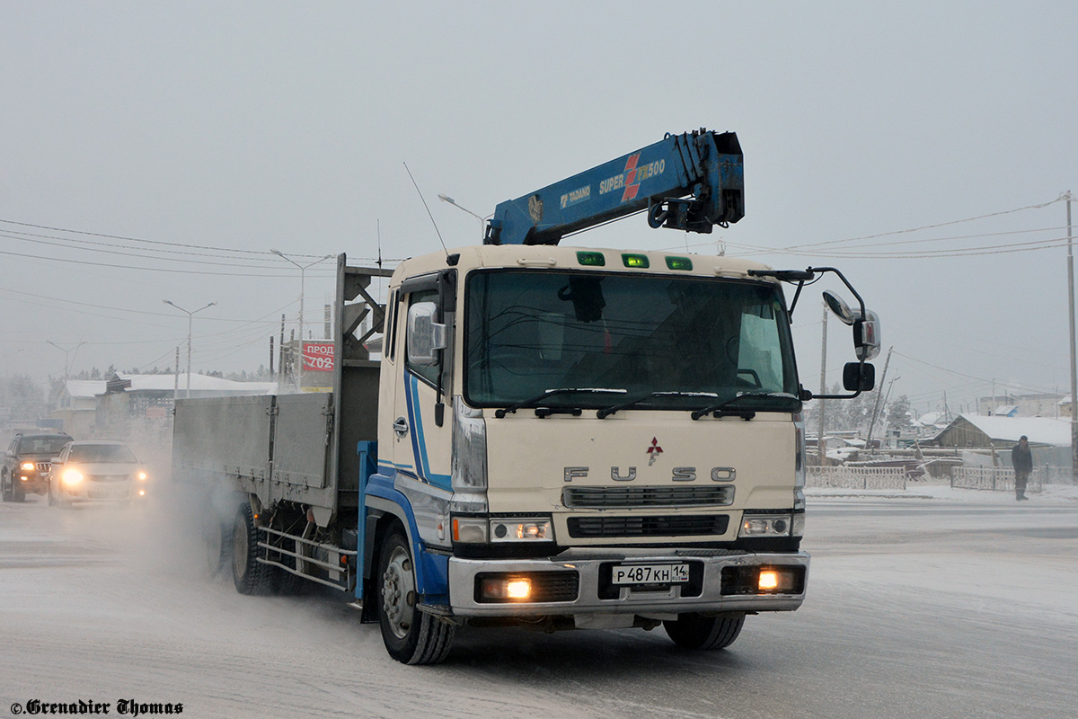 Саха (Якутия), № Р 487 КН 14 — Mitsubishi Fuso The Great