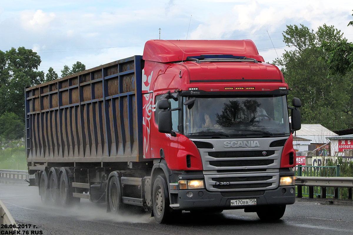 Московская область, № Н 170 ВВ 750 — Scania ('2011) P360