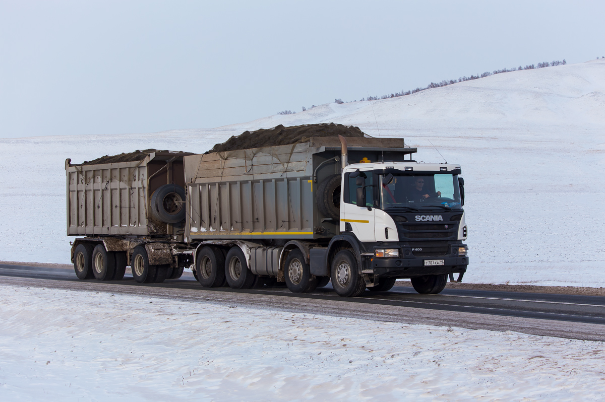 Красноярский край, № Т 707 КА 19 — Scania ('2011) P400