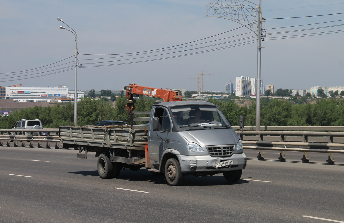 Красноярский край, № А 468 ЕВ 124 — ГАЗ-331061 "Валдай"