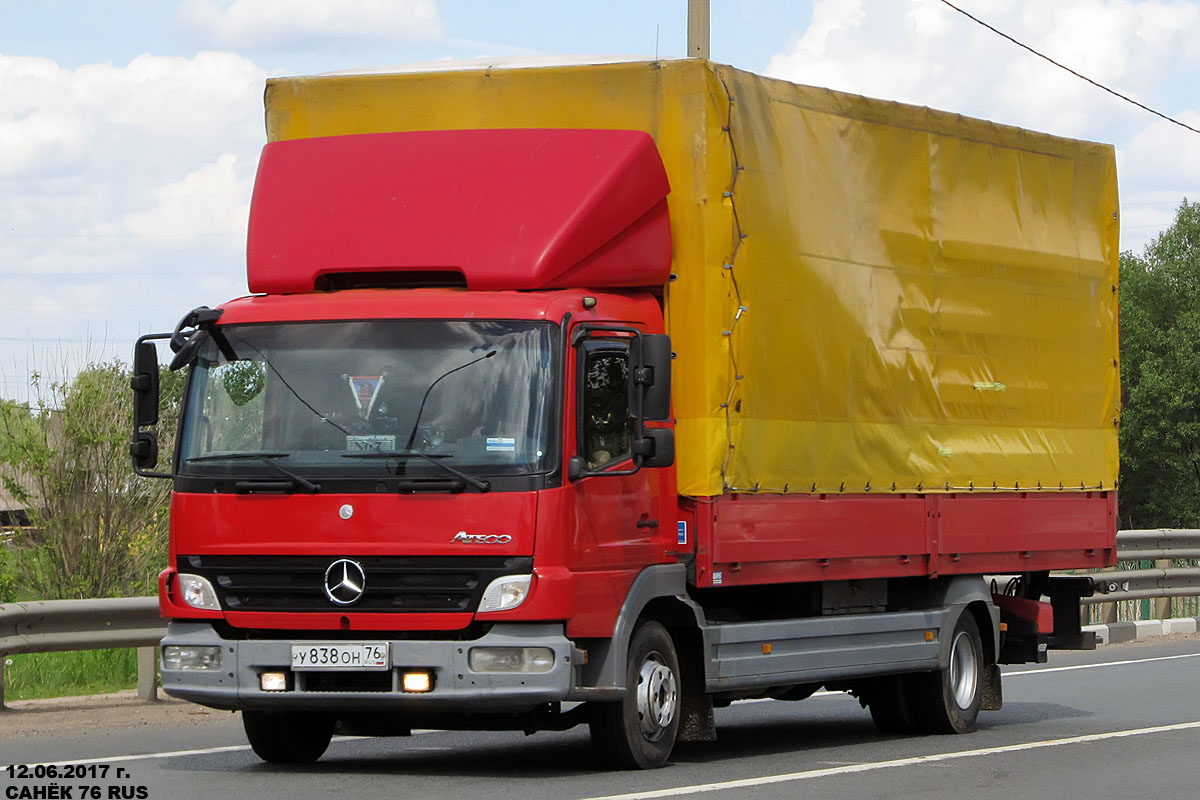 Ярославская область, № У 838 ОН 76 — Mercedes-Benz Atego 918