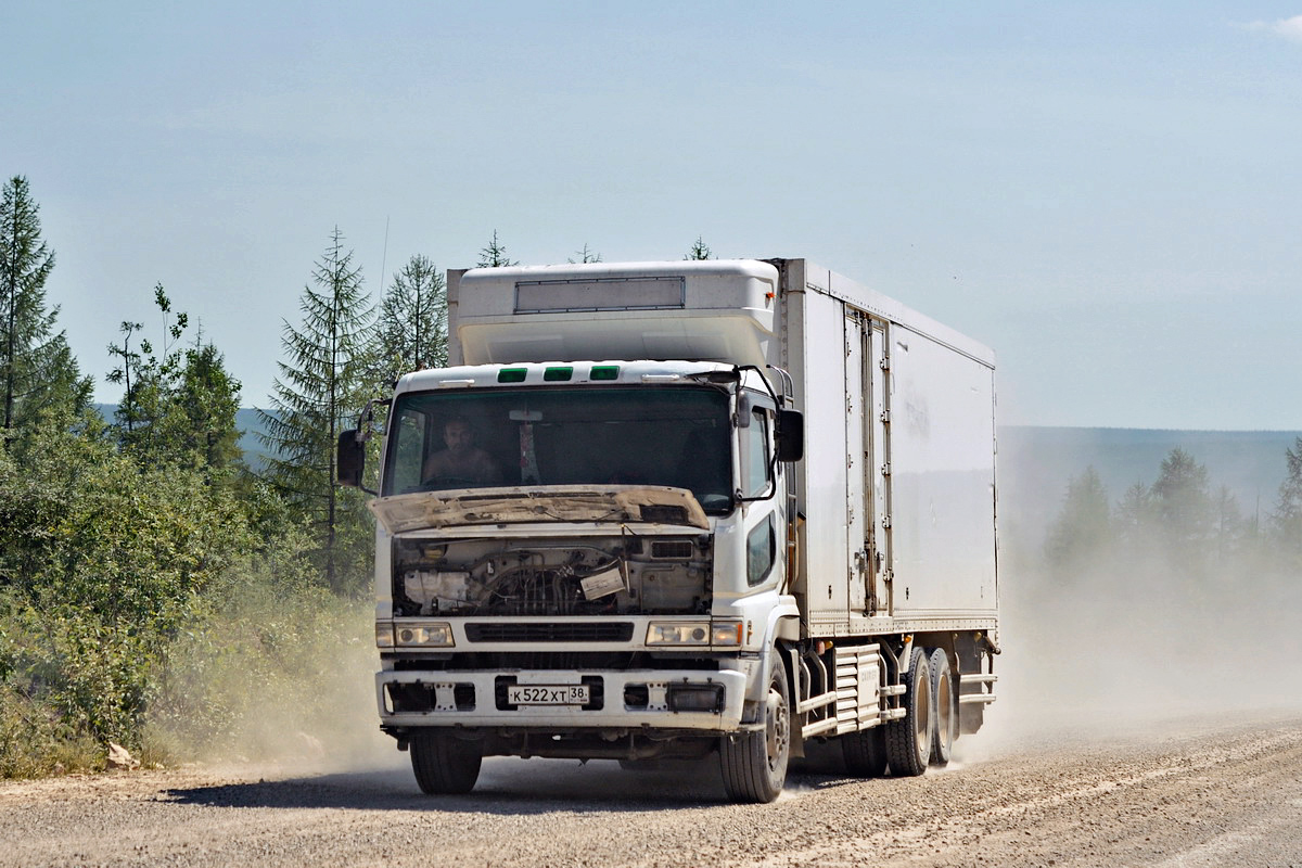 Иркутская область, № К 522 ХТ 38 — Mitsubishi Fuso Super Great