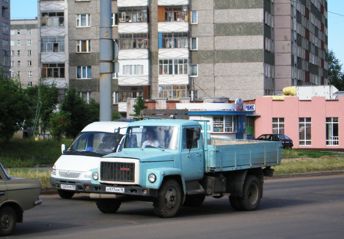 Удмуртия, № Н 977 КМ 18 — ГАЗ-3307