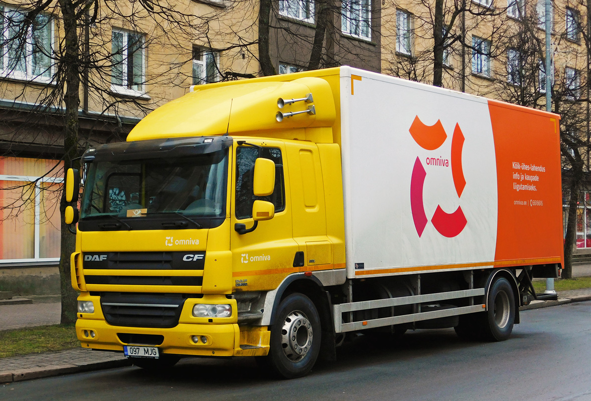 Эстония, № 097 MJG — DAF CF75 FA