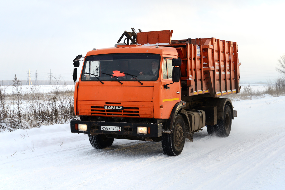 Самарская область, № О 987 ЕУ 163 — КамАЗ-43253-A3