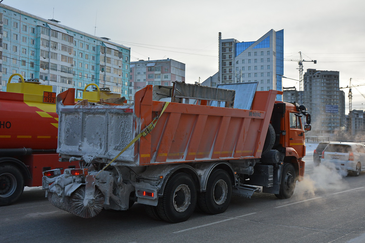 Саха (Якутия), № (14) Б/Н 0089 — КамАЗ-6520 (общая модель)