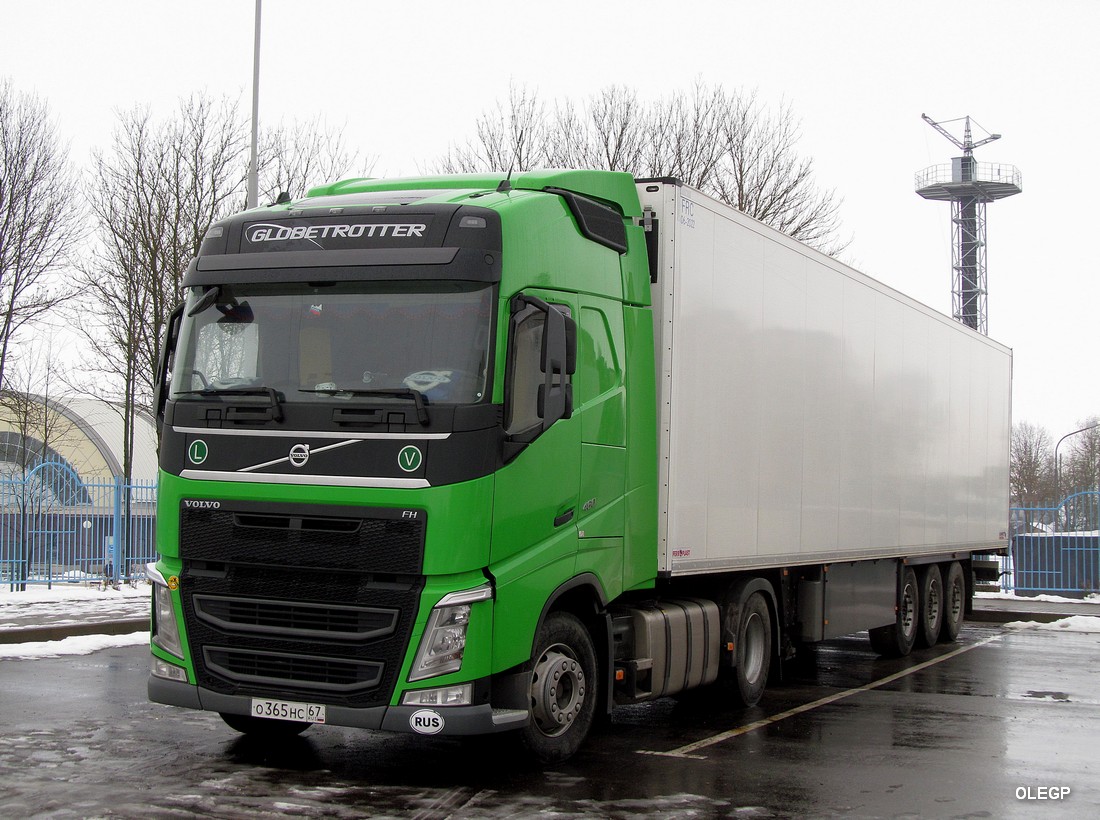 Смоленская область, № О 365 НС 67 — Volvo ('2012) FH.460 [X9P]