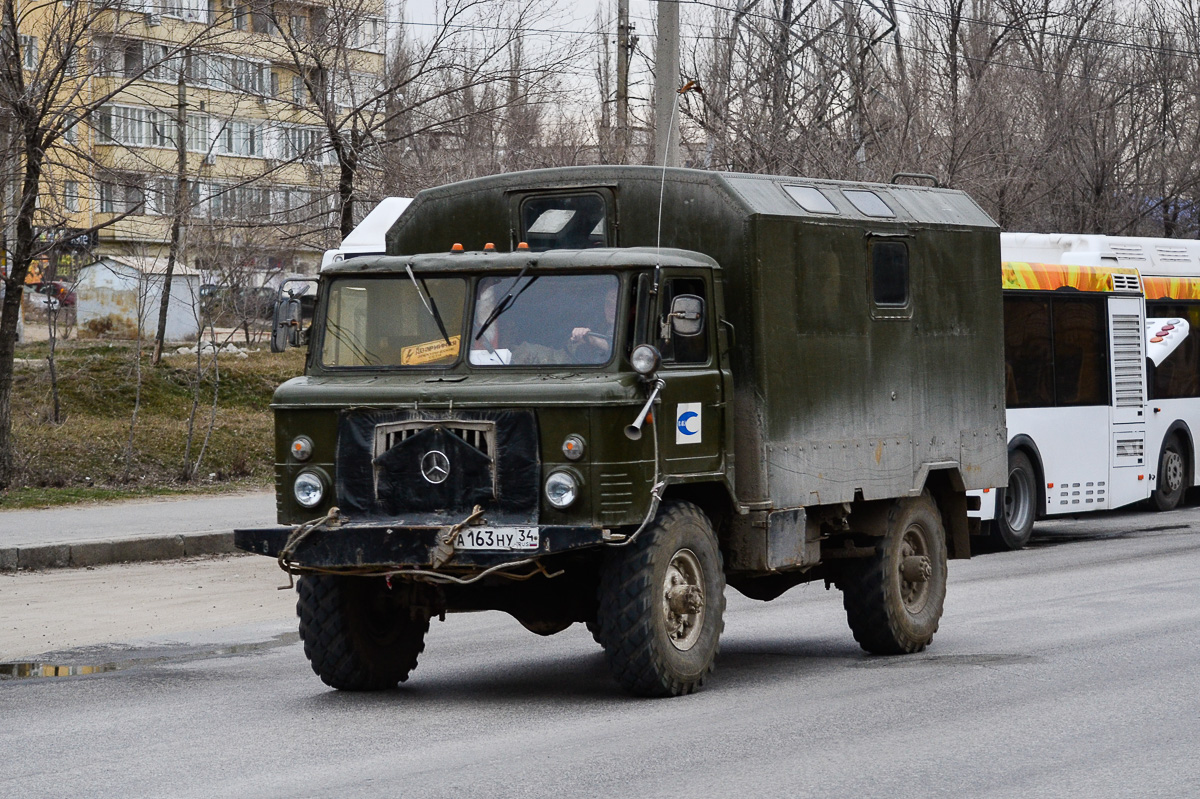 Волгоградская область, № А 163 НУ 34 — ГАЗ-66 (общая модель)