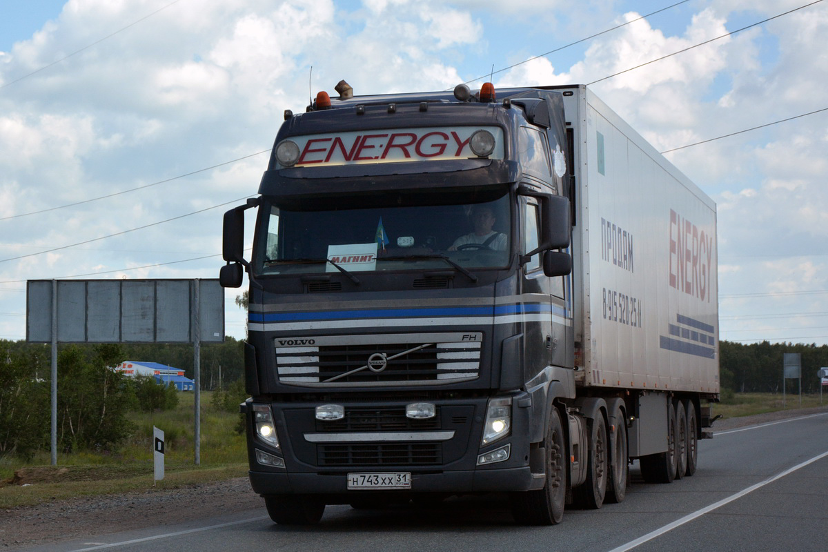 Белгородская область, № Н 743 ХХ 31 — Volvo ('2008) FH.480