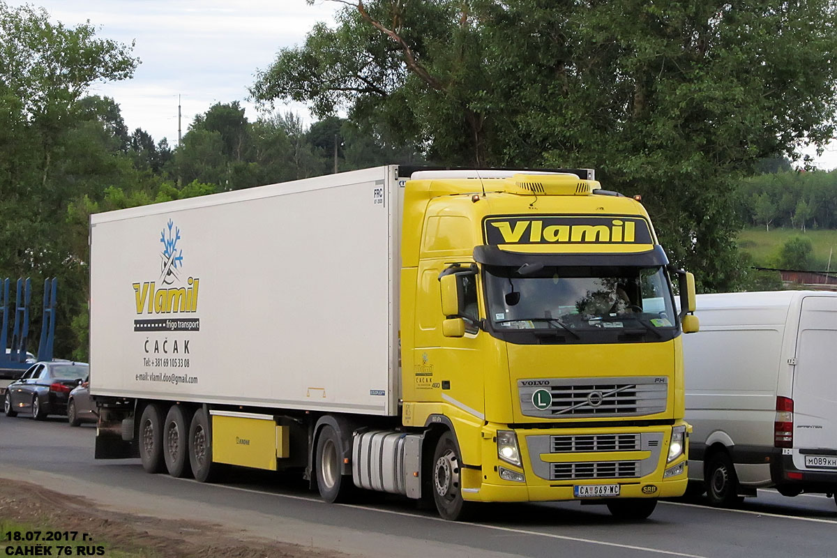 Сербия, № CA 069-WC — Volvo ('2008) FH.460