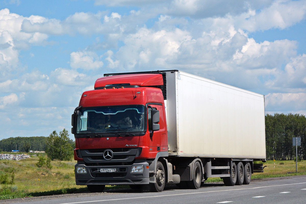 Санкт-Петербург, № Х 972 АХ 178 — Mercedes-Benz Actros '09 1841 [Z9M]