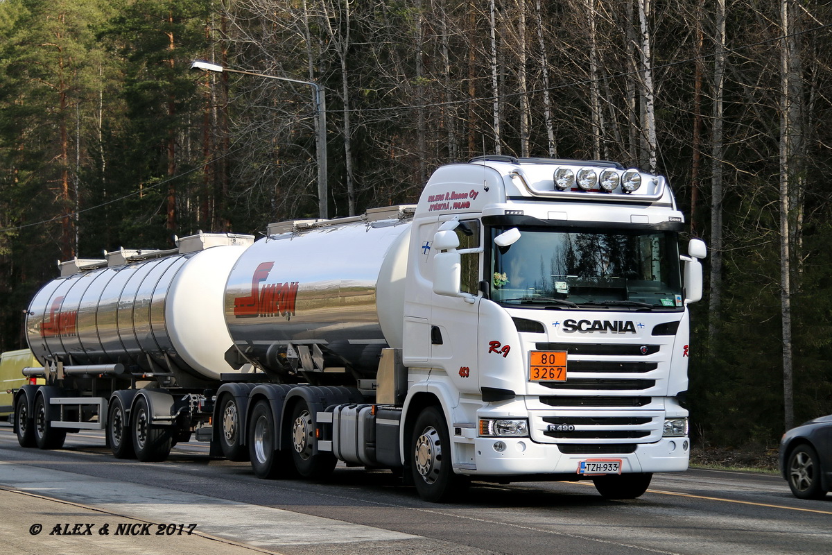 Финляндия, № 453 — Scania ('2013) R490