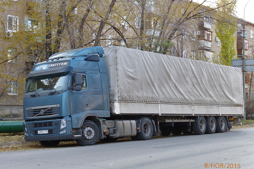 Волгоградская область, № А 389 ХО 134 — Volvo ('2008) FH.460; Volvo ('2008) FH.460 "Чемпион Эпохи" (Волгоградская область)