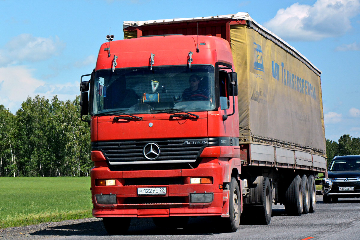 Алтайский край, № М 122 УС 22 — Mercedes-Benz Actros ('1997) 1843