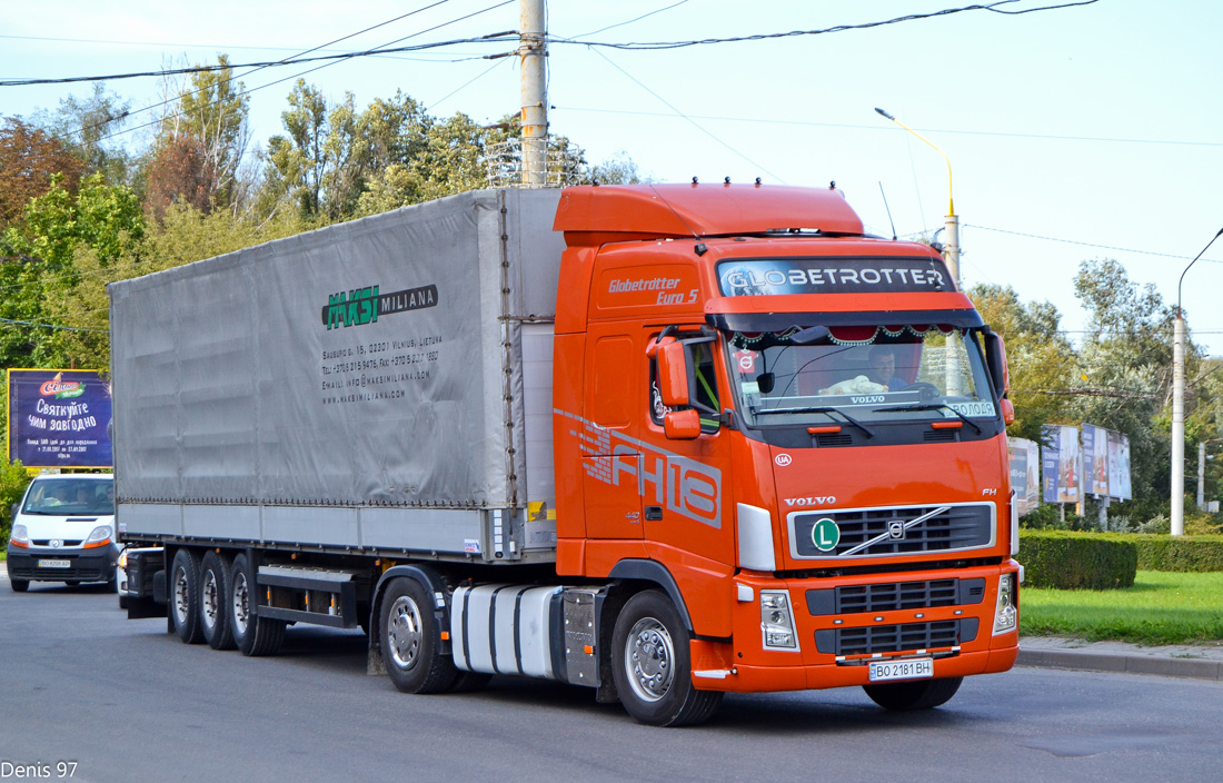 Тернопольская область, № ВО 2181 ВН — Volvo ('2002) FH12.440