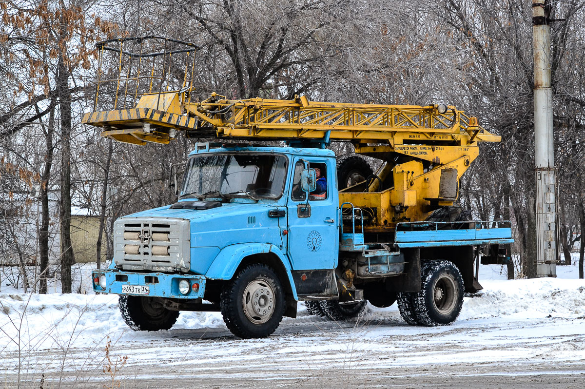 Волгоградская область, № Р 693 ТК 34 — ЗИЛ-433362