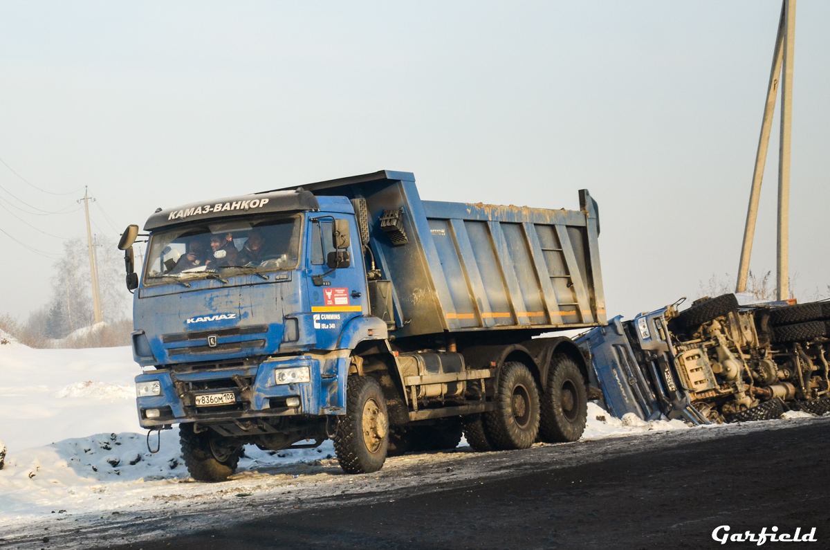 Кемеровская область, № У 836 ОМ 102 — КамАЗ-6522-RG [65220G-R]