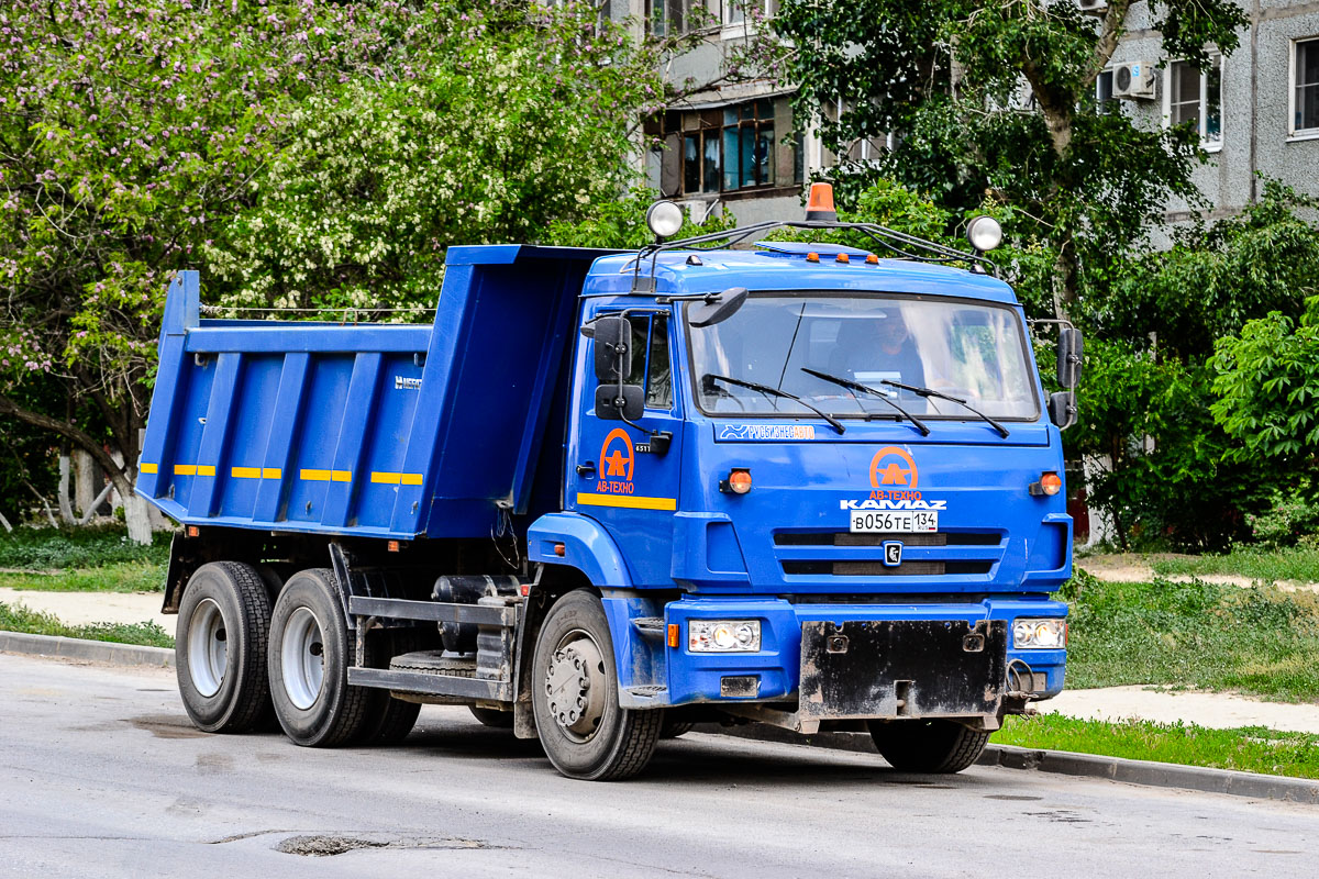 Волгоградская область, № В 056 ТЕ 134 — КамАЗ-65115 (общая модель)