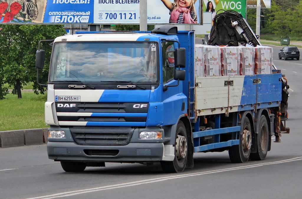 Одесская область, № ВН 6255 НІ — DAF CF75 FAG