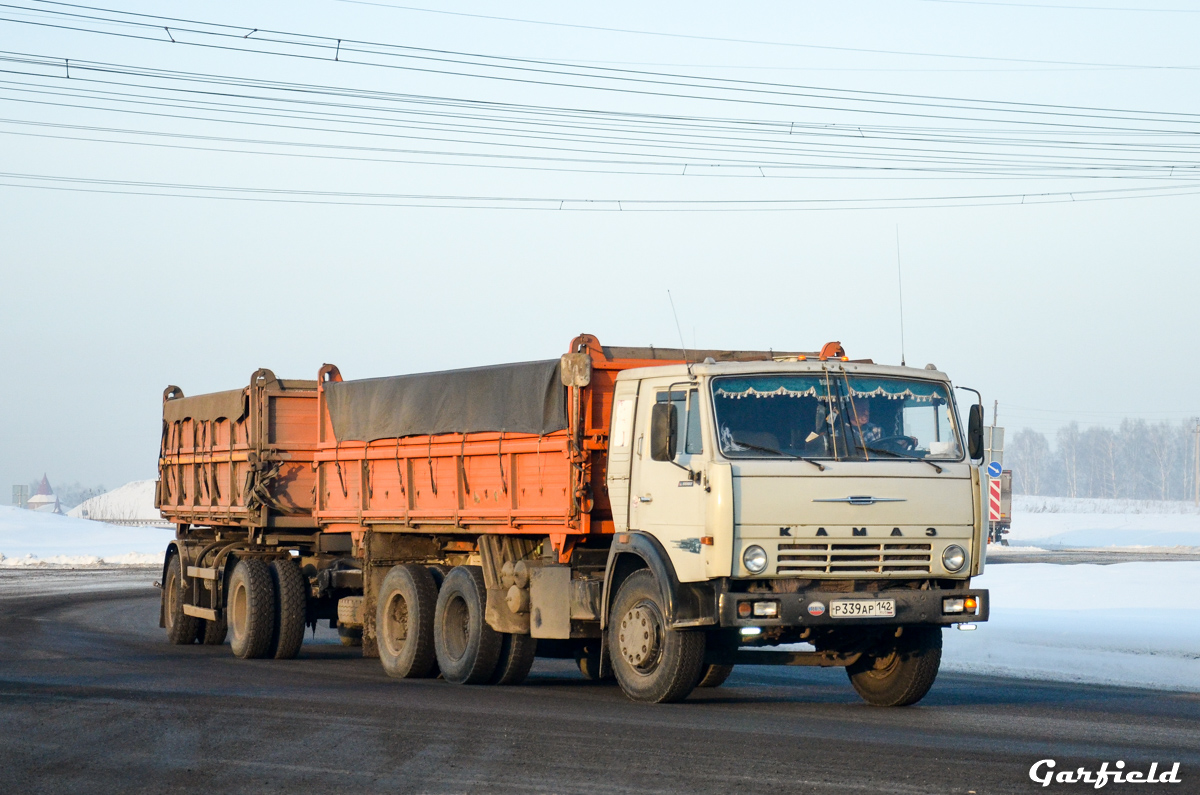 Кемеровская область, № Р 339 АР 142 — КамАЗ-5320