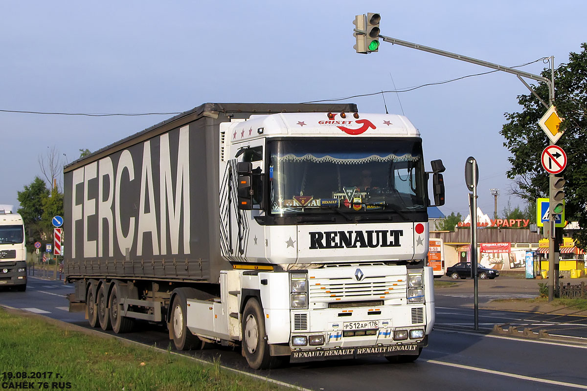 Санкт-Петербург, № Р 512 АР 178 — Renault Magnum Integral ('1997)