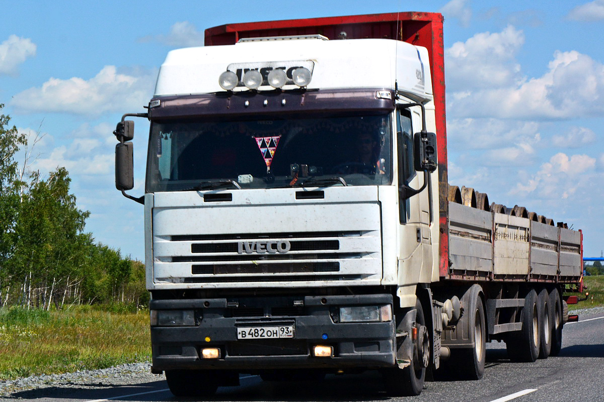 Краснодарский край, № В 482 ОН 93 — IVECO EuroStar