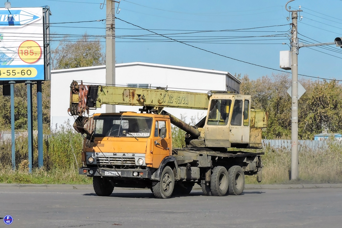 Курганская область, № О 416 УВ 72 — КамАЗ-53213