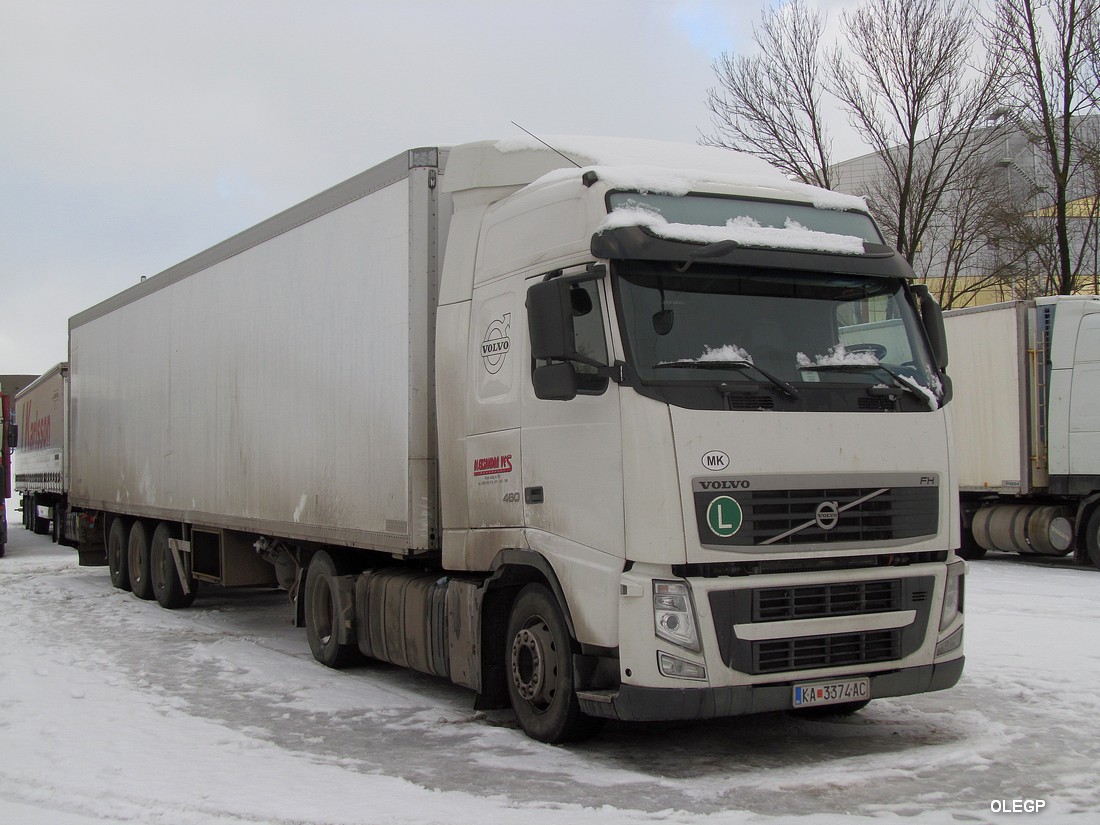 Северная Македония, № KA 3374 AC — Volvo ('2008) FH.460