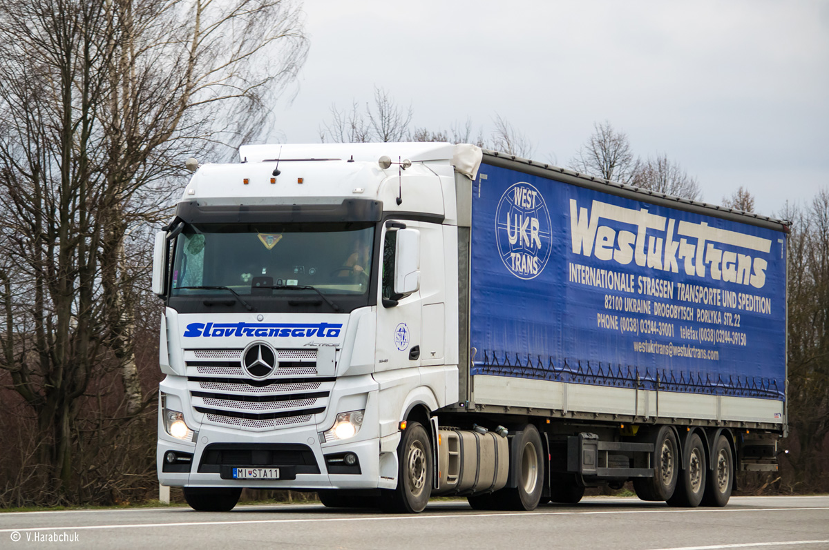 Словакия, № MI-STA11 — Mercedes-Benz Actros ('2011) 1848