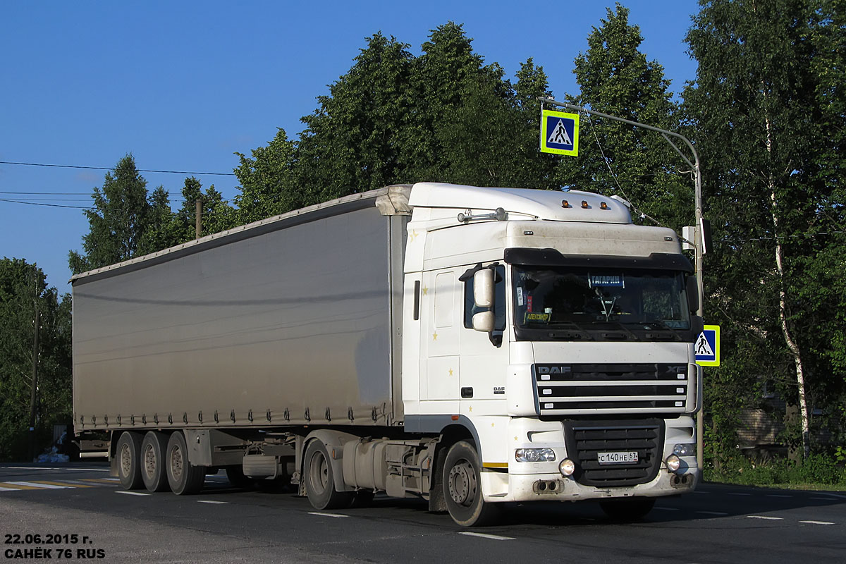 Смоленская область, № С 140 НЕ 67 — DAF XF105 FT