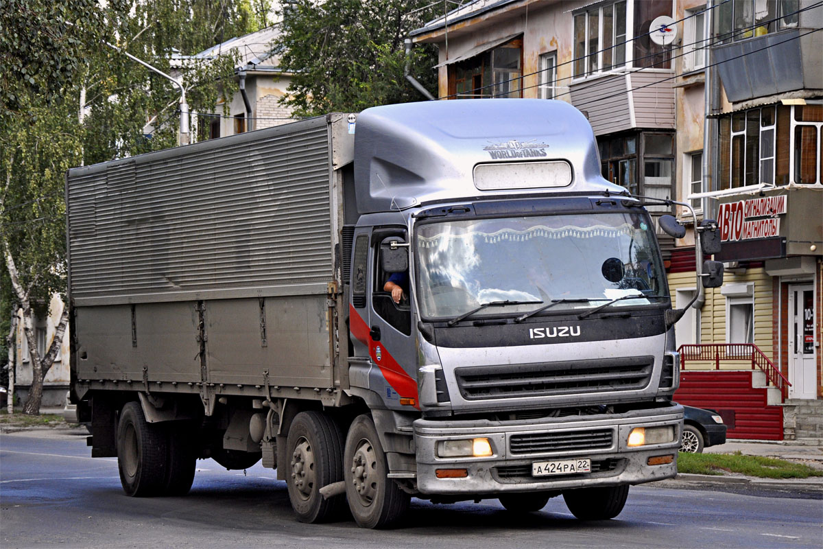 Алтайский край, № А 424 РА 22 — Isuzu Giga (общая модель)