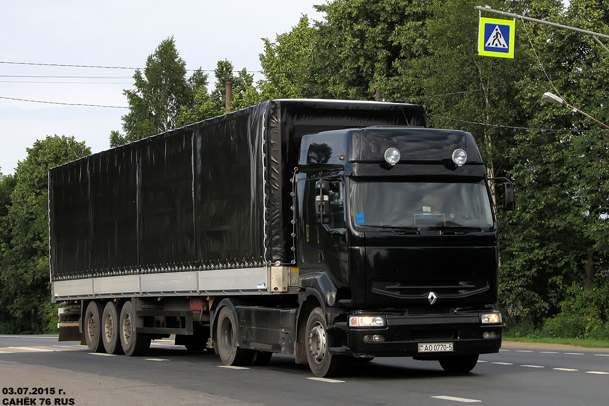 Минская область, № АО 0770-5 — Renault Premium ('2006)