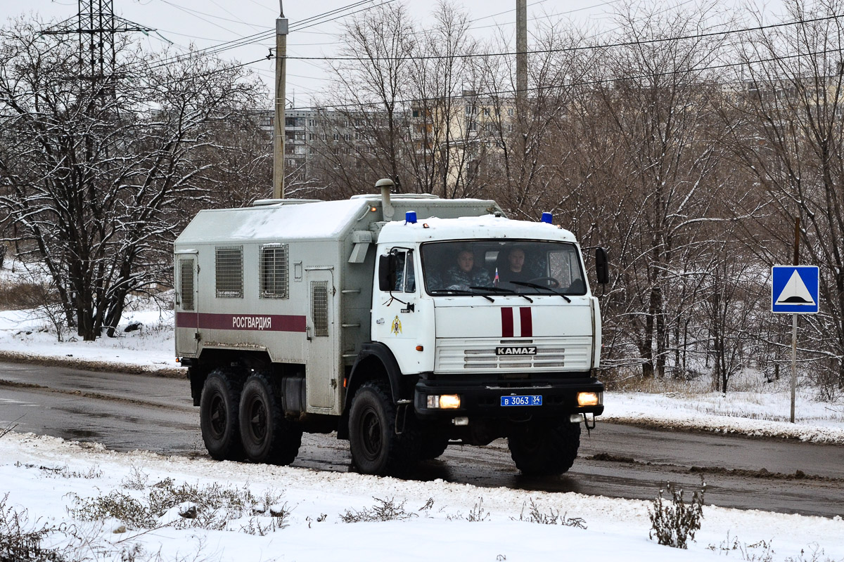 Волгоградская область, № В 3063 34 — КамАЗ-43114-15 [43114R]