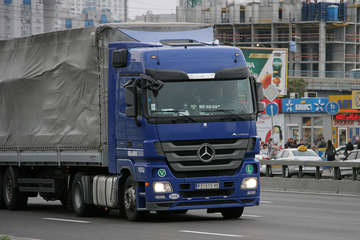 Сербия, № PŽ 015-VC — Mercedes-Benz Actros ('2009) 1844