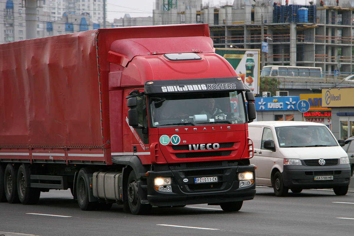 Сербия, № PŽ 011-CK — IVECO Stralis ('2002) 450