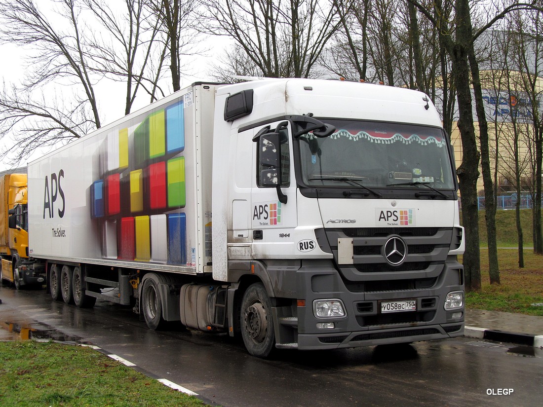 Московская область, № У 058 ВС 750 — Mercedes-Benz Actros ('2009) 1844