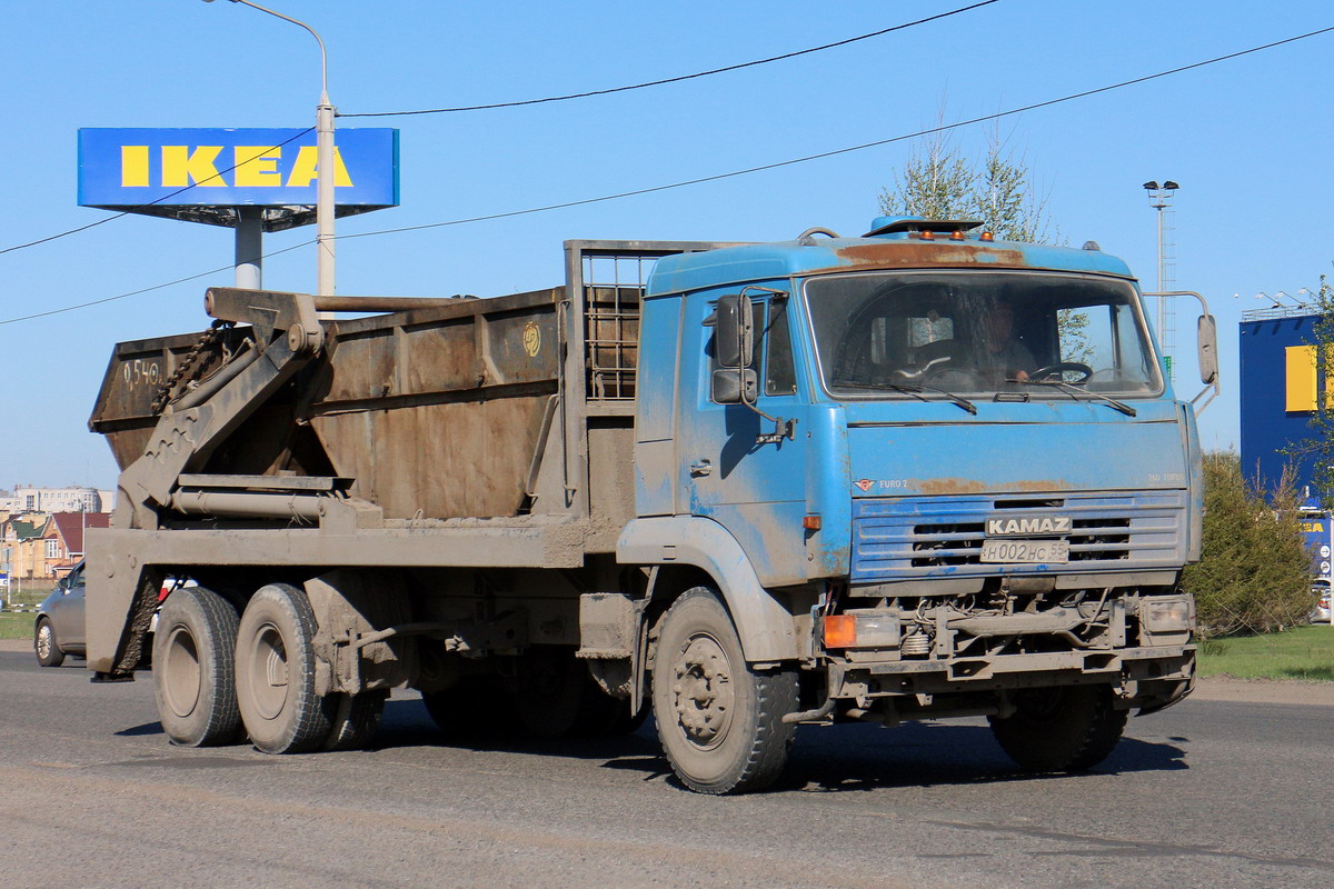 Омская область, № Н 002 НС 55 — КамАЗ-65117 [651170]