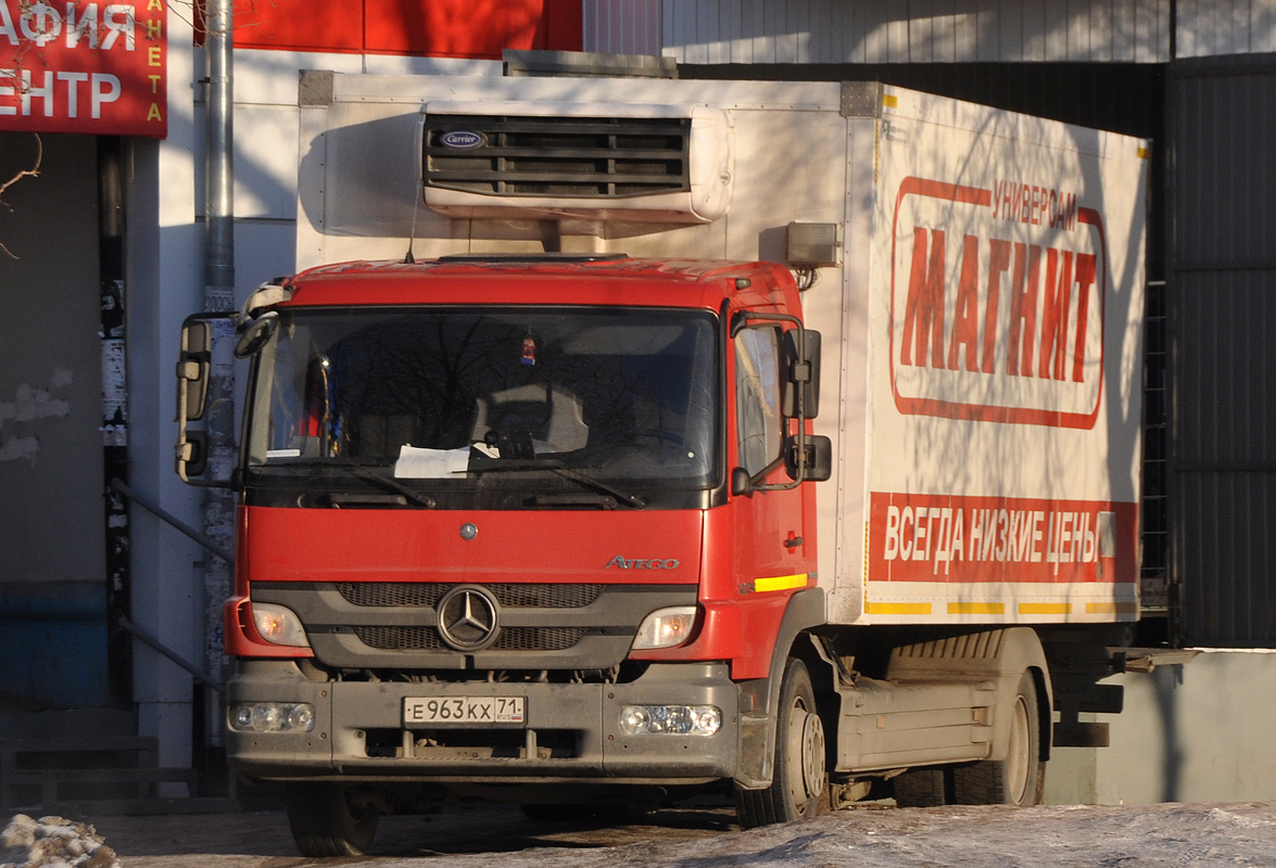 Омская область, № Е 963 КХ 71 — Mercedes-Benz Atego 1224 [Z9M]