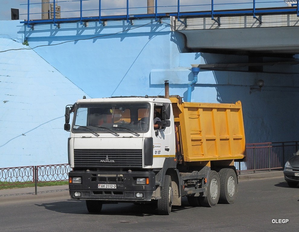 Витебская область, № АК 2112-2 — МАЗ-6501 (общая модель)