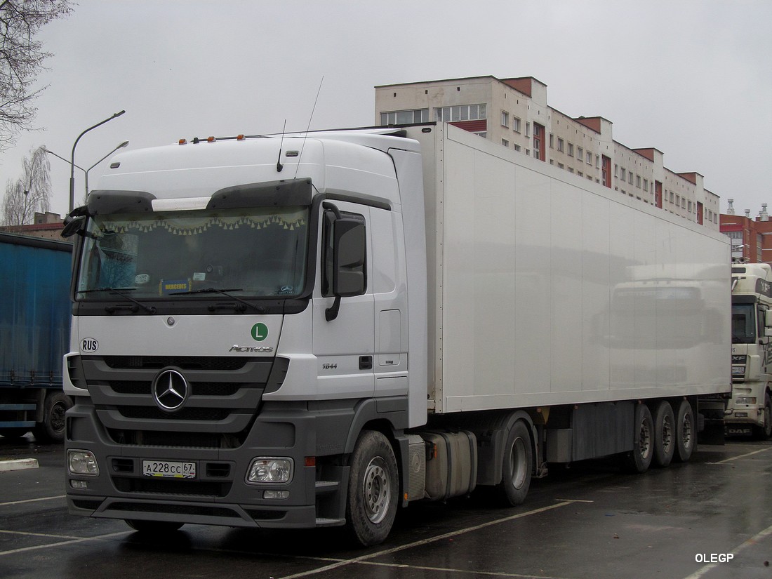 Смоленская область, № А 228 СС 67 — Mercedes-Benz Actros ('2009) 1844