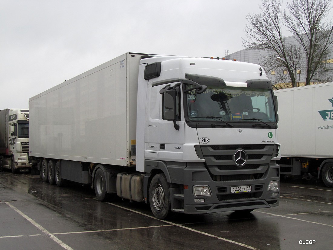 Смоленская область, № А 228 СС 67 — Mercedes-Benz Actros ('2009) 1844