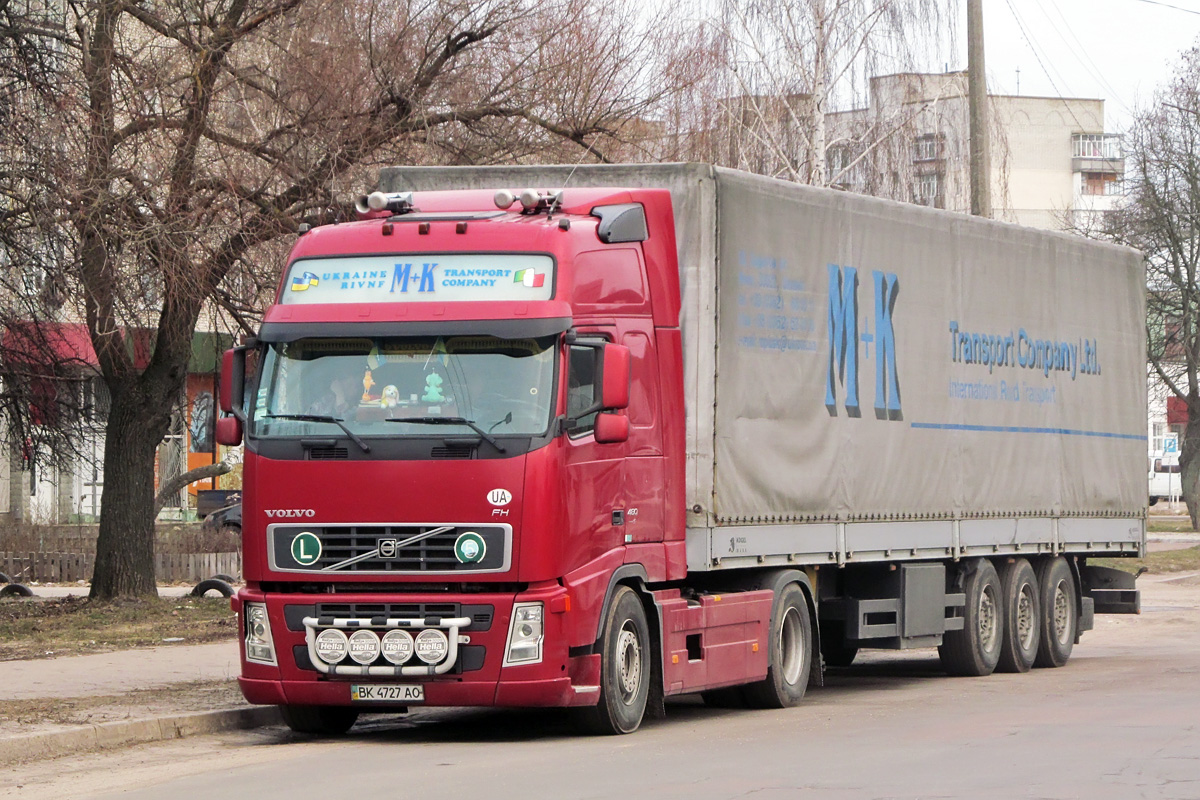 Ровненская область, № ВК 4727 АО — Volvo ('2002) FH12.460