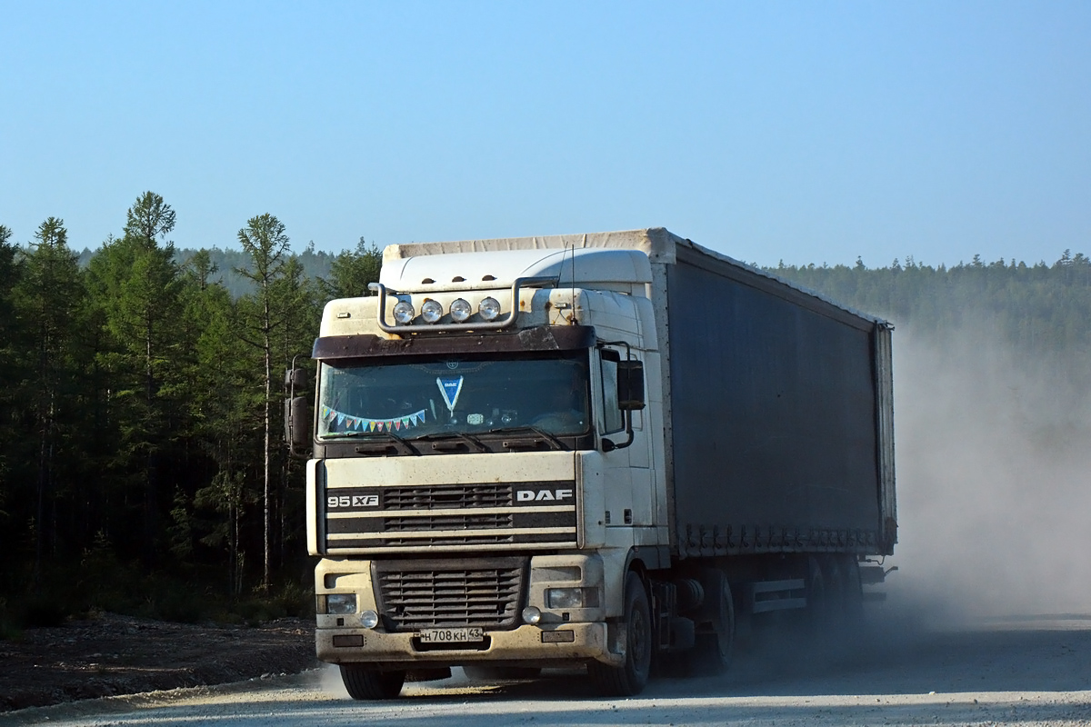 Кировская область, № Н 708 КН 43 — DAF 95XF FT