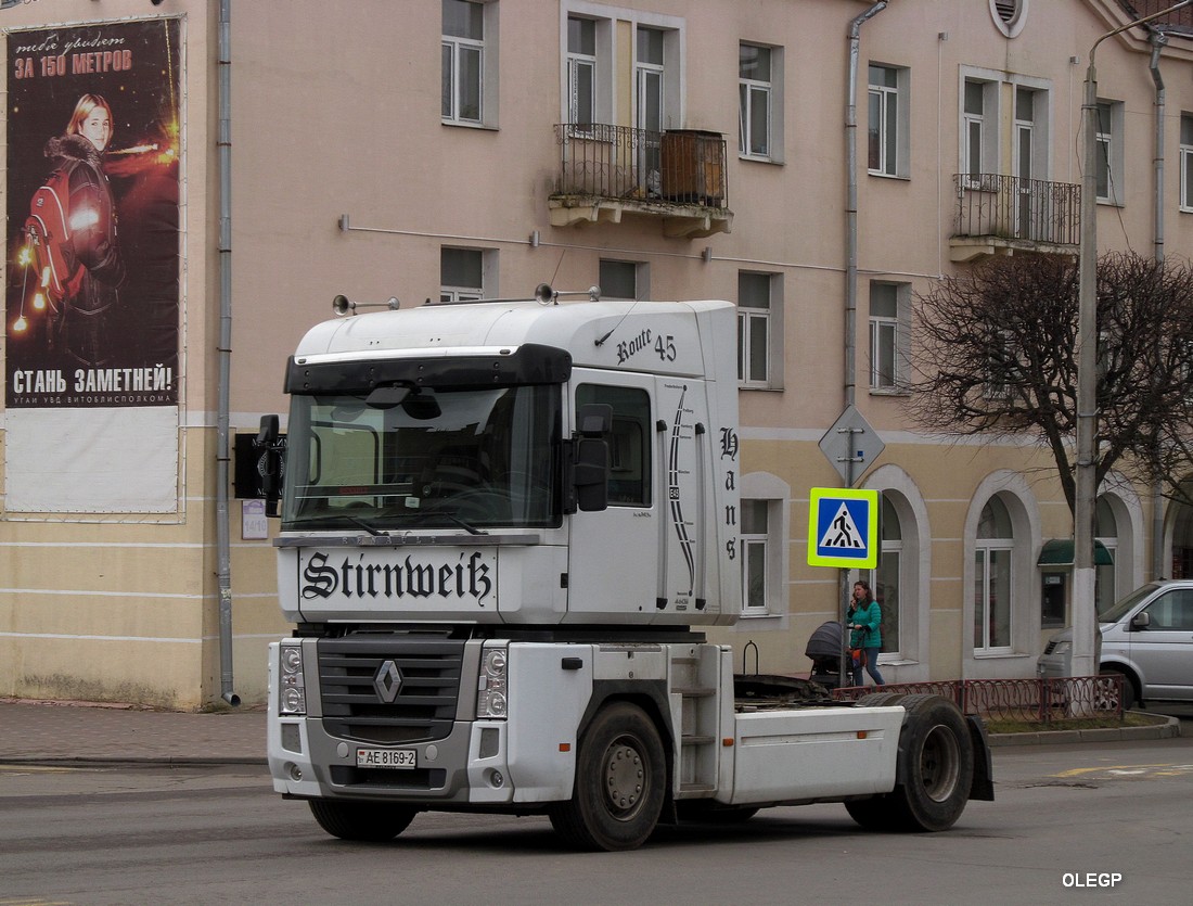 Витебская область, № АЕ 8169-2 — Renault Magnum ('2008)