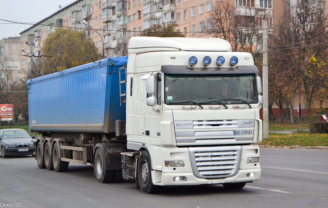 Тернопольская область, № ВО 4159 ВІ — DAF XF105 FT