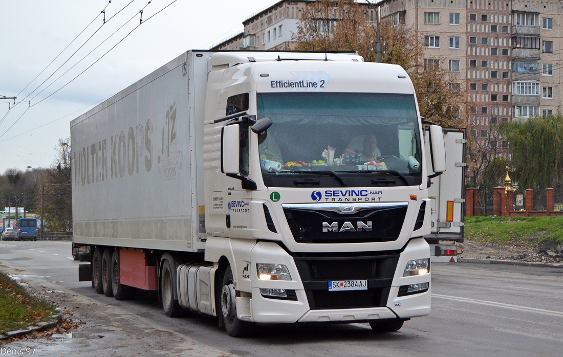 Северная Македония, № SK 2384 AJ — MAN TGX ('2012) 18.440