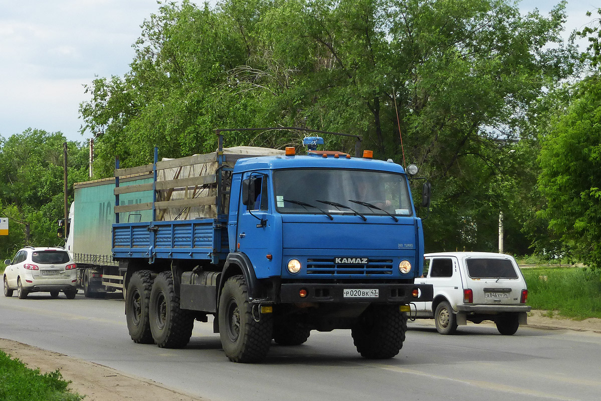 Кировская область, № Р 020 ВК 43 — КамАЗ-43101