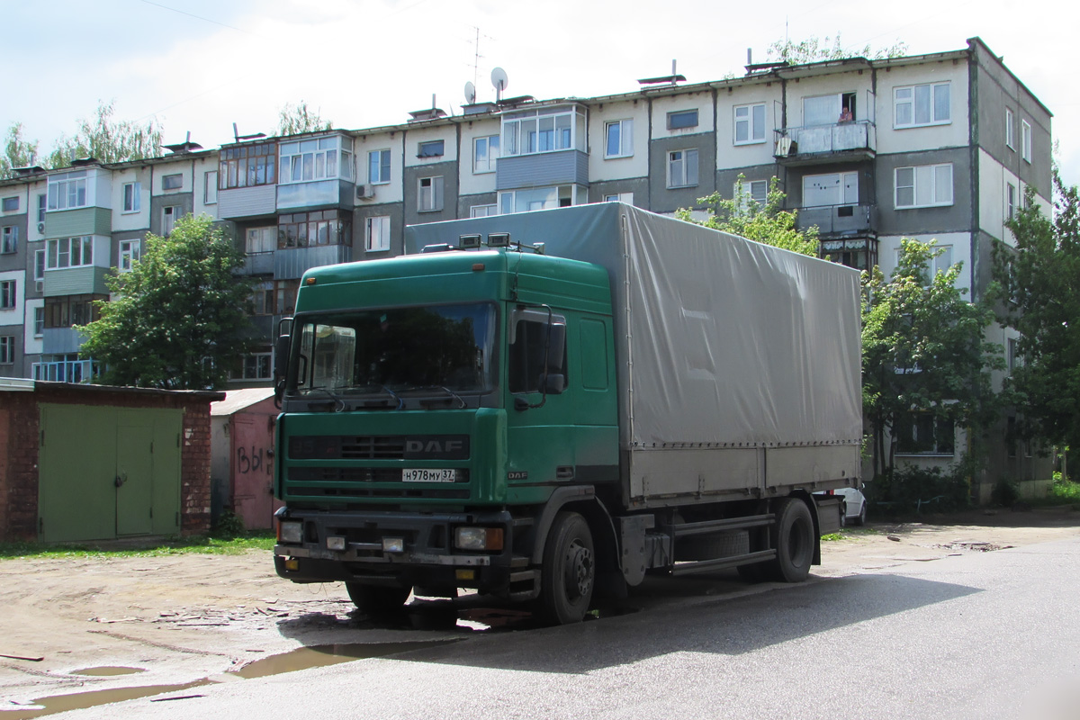 Ивановская область, № Н 978 МУ 37 — DAF 95 FA