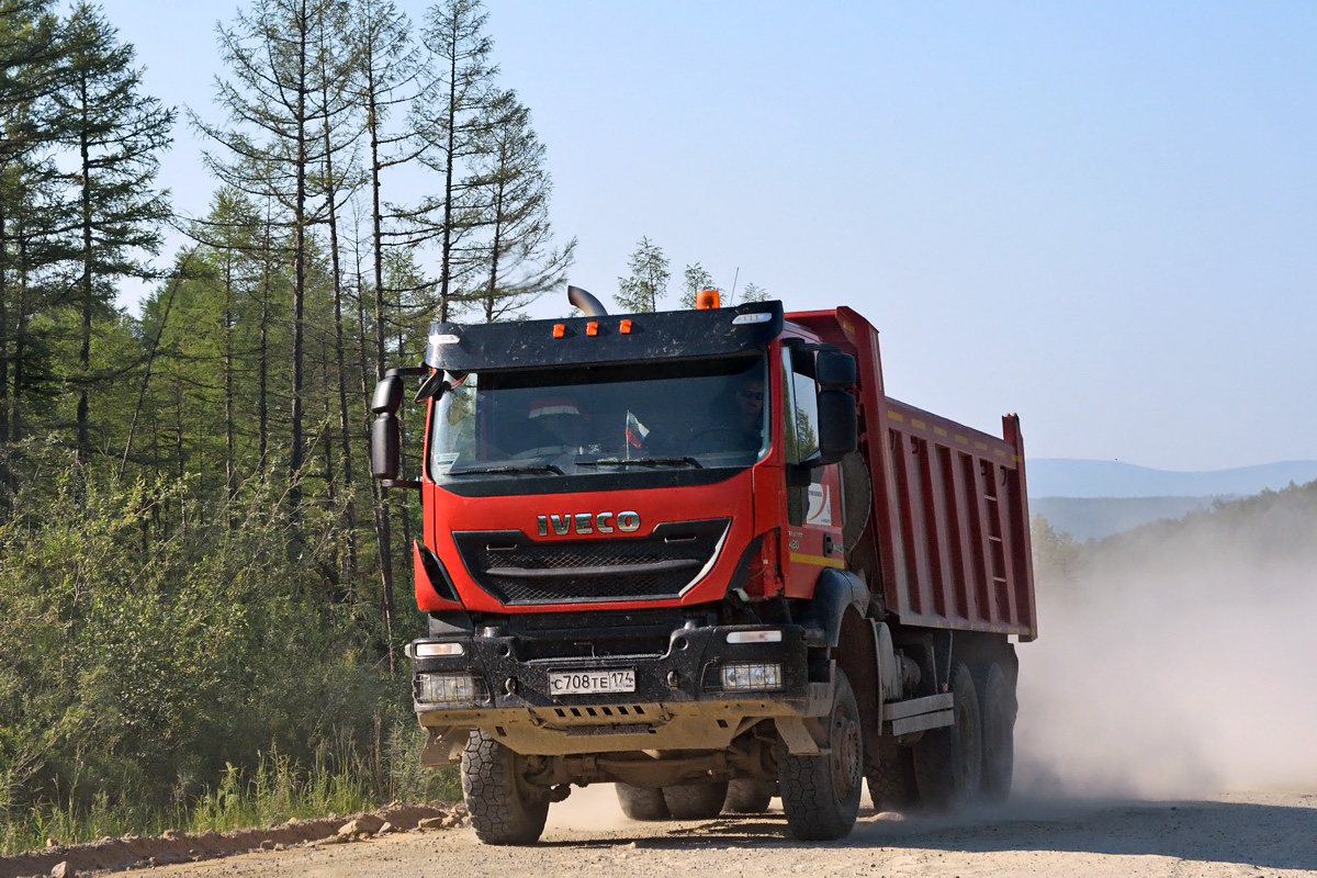 Санкт-Петербург, № С 708 ТЕ 174 — IVECO-AMT Trakker ('2013)