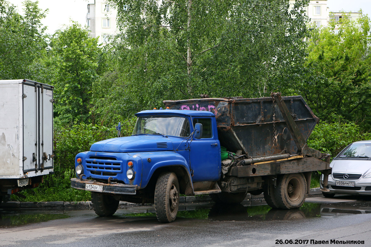 Москва, № Х 134 ВК 77 — ЗИЛ-130 (общая модель)